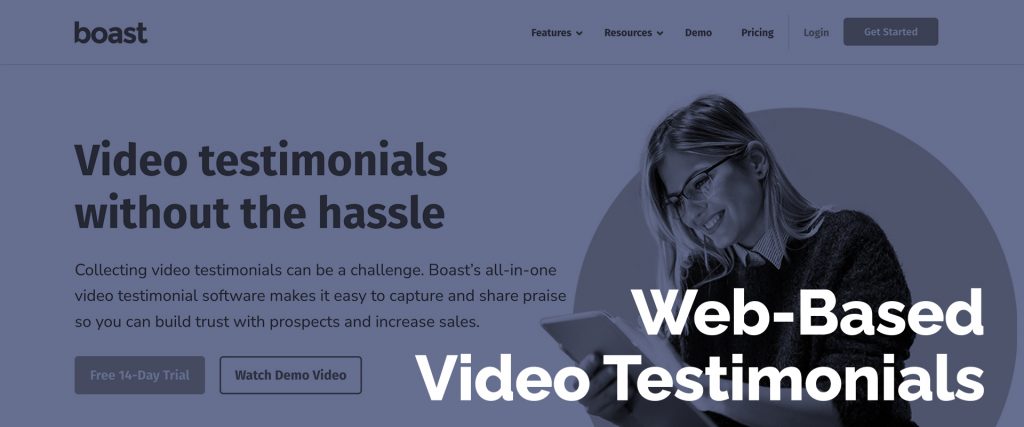 Web-Based Customer Video Testimonials