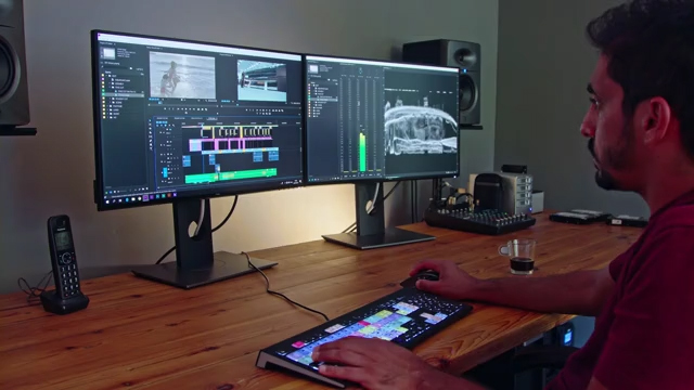 Video Editor Editing Video Testimonial