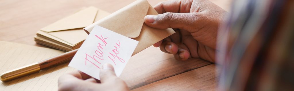 Customer Thank You Note