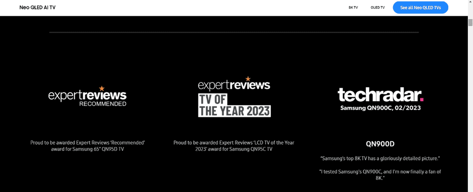 Industry Seals and Certifications