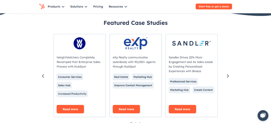 Case Study Testimonials